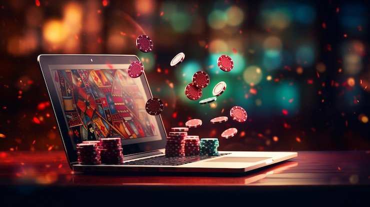 Tampilan permainan Mesin Arcade di result hongkong dengan grafis arcade retro dan antarmuka interaktif